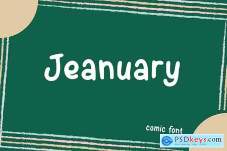 Jeanuary - Comic Font