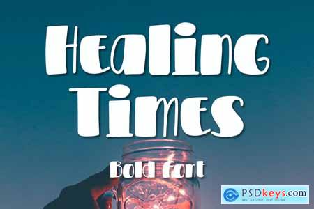 Healing Times - Bold Font