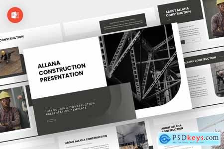Allana - Construct Powerpoint Template