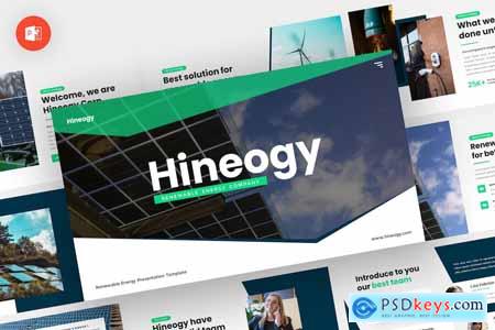 Hineogy - Renewable Energy Powerpoint Template