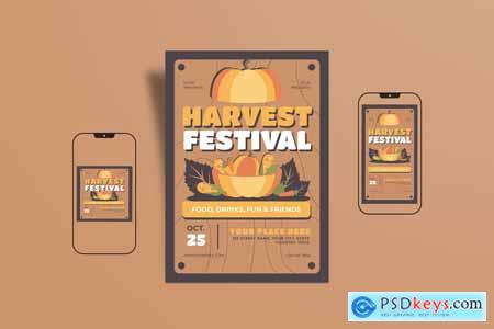 Harvest Festival Flyer & Instagram Post
