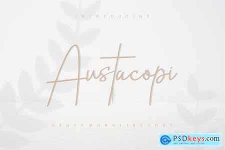 Austacopi Font