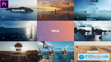 Stomp Travel Commercial Promo - Dynamic Typography Opener - Clean Montage Reel - Adventure Slideshow 39932547 Free
