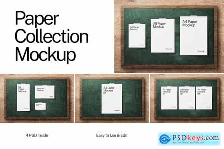 Paper Collection Mock-up