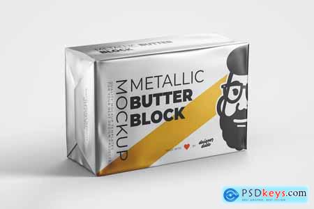 Butter Packaging Mockup Template