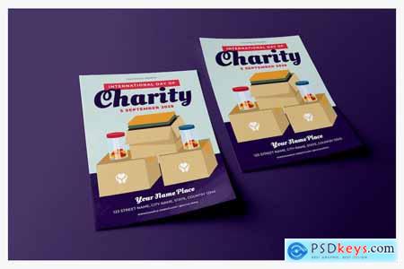 International Day Of Charity - Poster Template