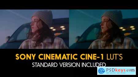 Sony Cinematic Cine-1 and Standard Luts for Final Cut 39917313