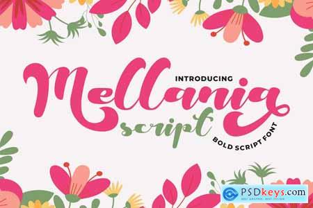 Mellania Script - Bold Script