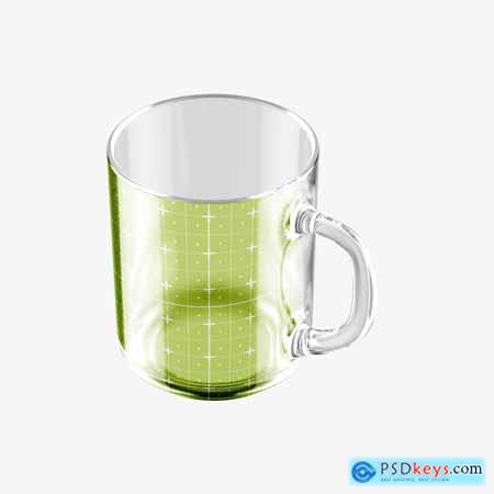 Clear Glass Tea Mug