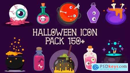 Halloween Icons Pack 150+ 39995581