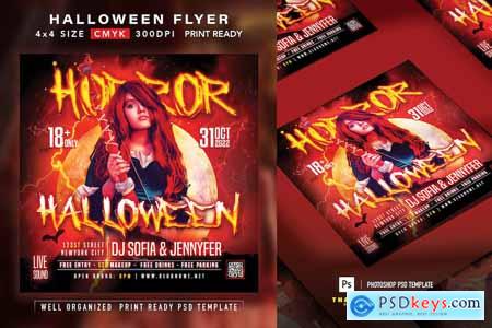 Halloween Party Flyer JLBTR43