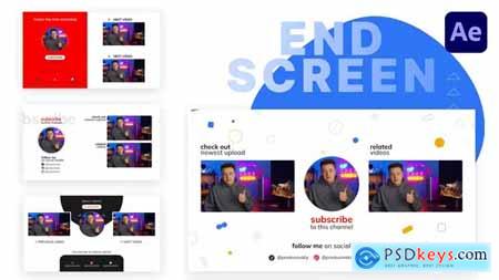 YouTube End Screens - After Effects 39991160