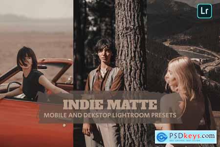 Indie Matte Lightroom Presets Dekstop and Mobile