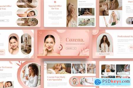 Cozena - Spa Center PowerPoint Template