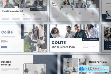 Colite - Business Presentation PowerPoint Template