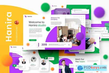 Hanira  Business PowerPoint Template