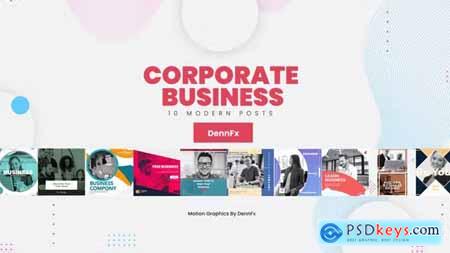 Corporate Business Post 40062364