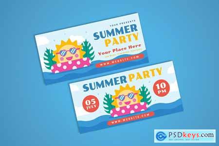 Summer Party DL Flyer