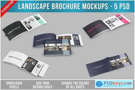 Landscape Brochure Mockups XN497W6