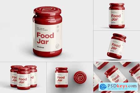 Food Jar Mock-up