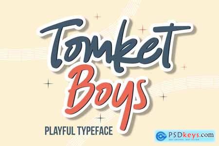 Tomket Boys Fun Cute Kids Font