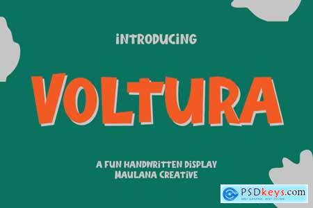 Voltura Sans Serif Handwritten Font