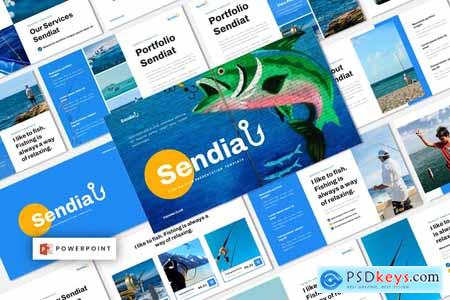 Sendiat - Fishing Club Powerpoint Template