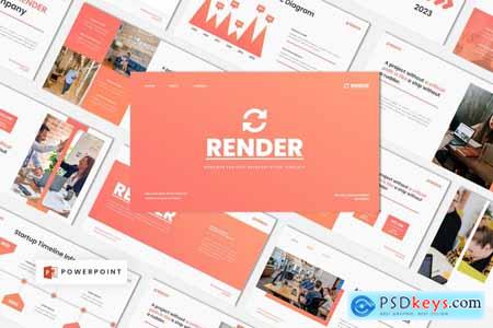 Render - Business Project Powerpoint Template