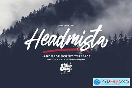 Headmista - Handmade Script