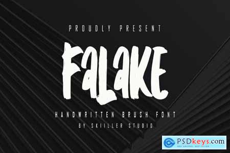 Falake - Handwritten Brush Font