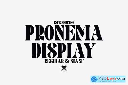 Pronema - Modern Serif