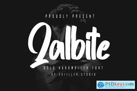 Qalbite - Bold HAndwritten Font