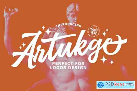 Artukge - Bold Script Logotype