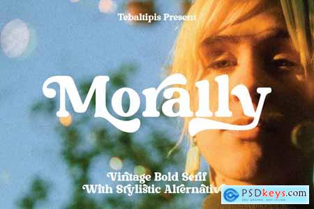 Morally - Vintage Bold Serif