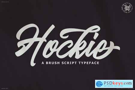 Hockie - Bold Script Logotype