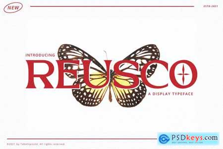 Reusco - Display Typeface