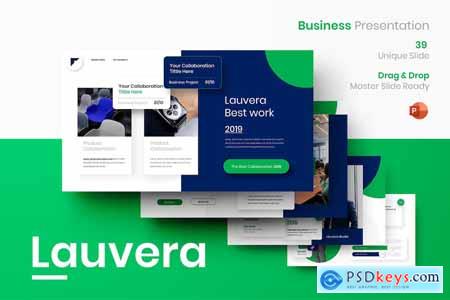 Lauvera  Business PowerPoint Template