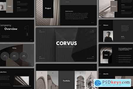 Corvus Minimalist Architecture Presentation