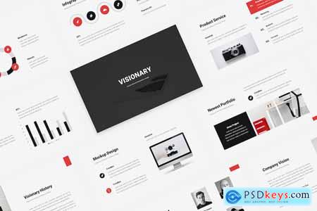 Visionary - Minimal PowerPoint Template