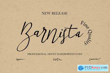 Barnista - Script Font