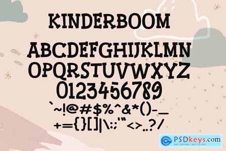 Kinderboom - Kids Font