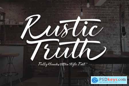 Rustic Truth - Script Font