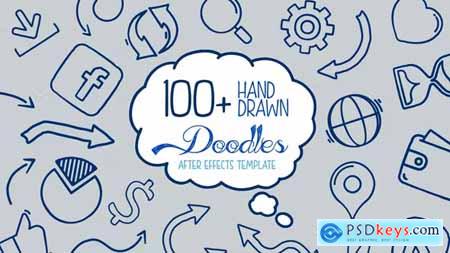 Hand Drawn Doodle Pack After Effects 40167557