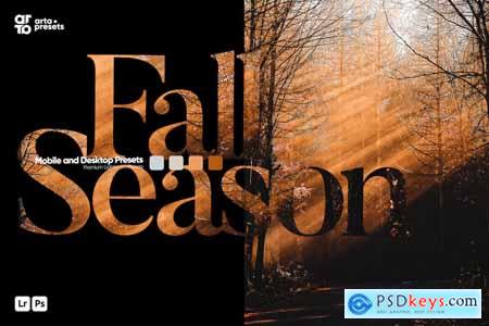 ARTA - Fall Season Presets for Lightroom