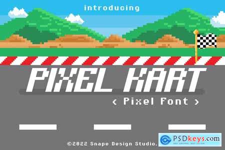 Pixel Kart - Pixel Font