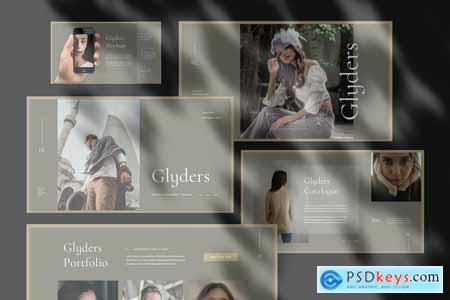 Glyders Business Presentation Powerpoint Template