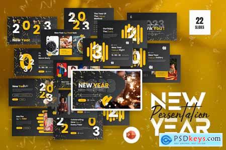 New Year PowerPoint Presentation Template
