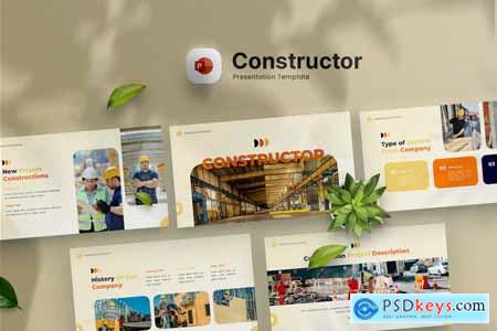 Constructor - Industrial Powerpoint Template