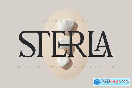 Sterla Modern Stylish Typeface