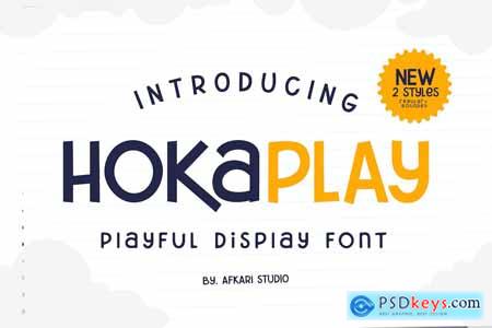 Hokaplay Playful Display Font